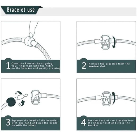 🏰 Disneyland castle inspired Silver Star Bracelet size 8.4 inches - Picture 5 of 6